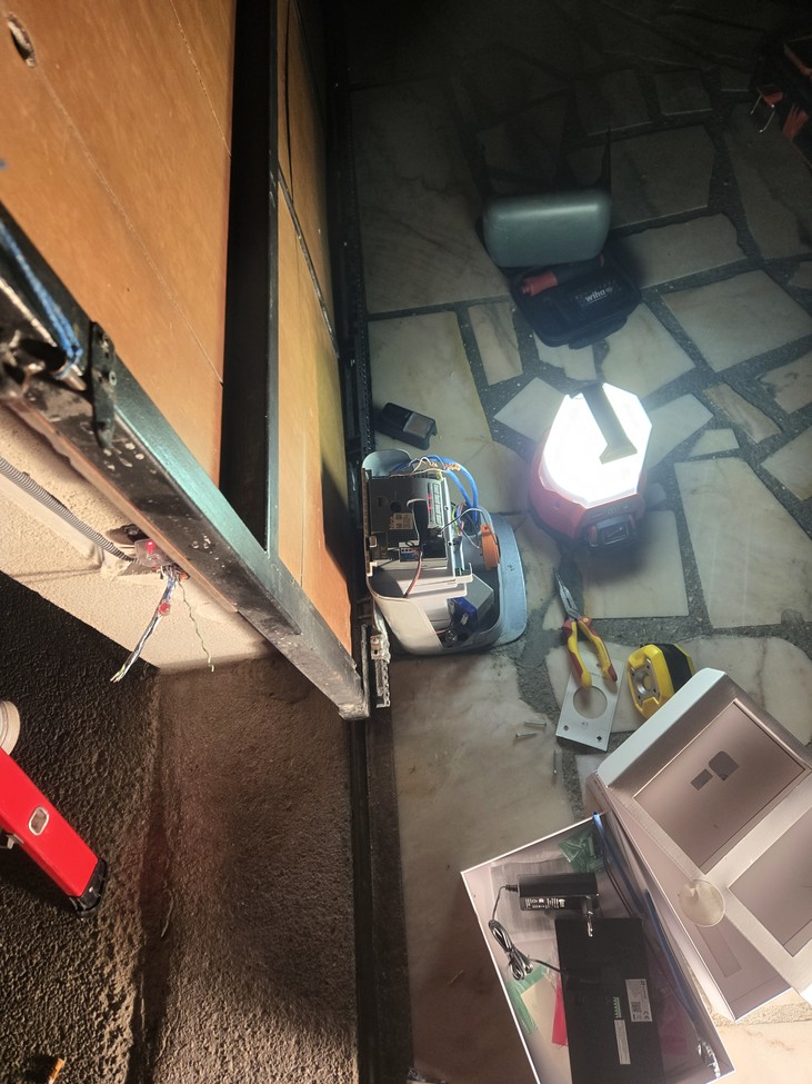 Pendant l'intervention